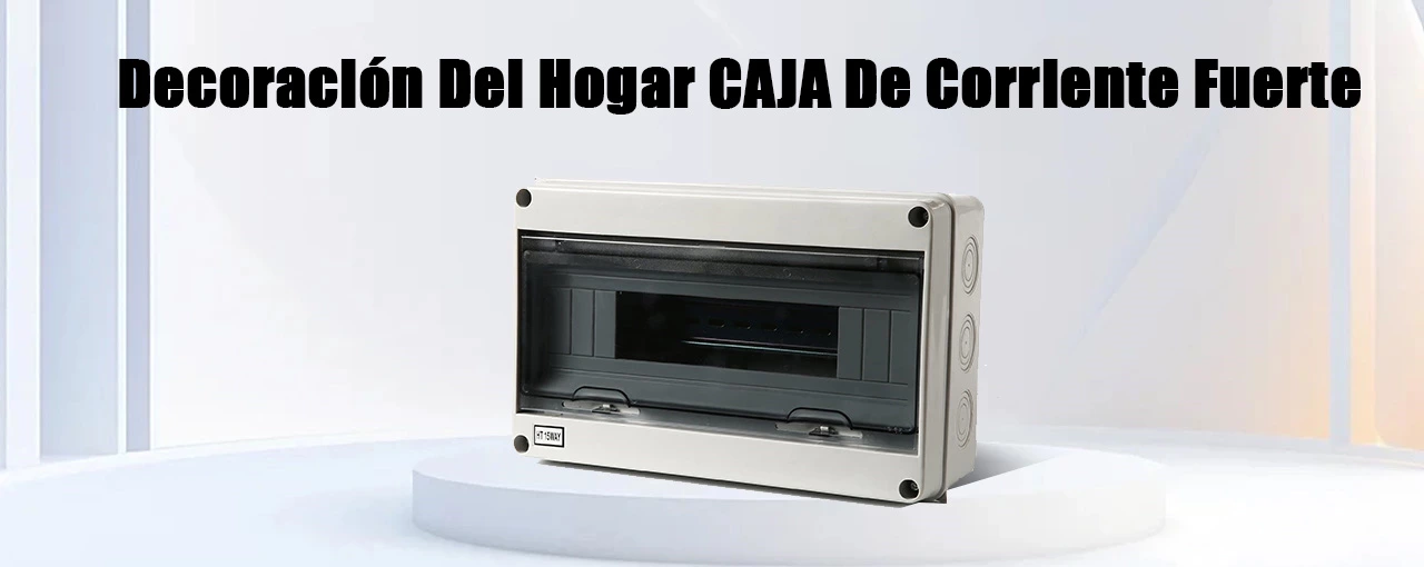 Caja de corriente fuerte para decoración del hogar