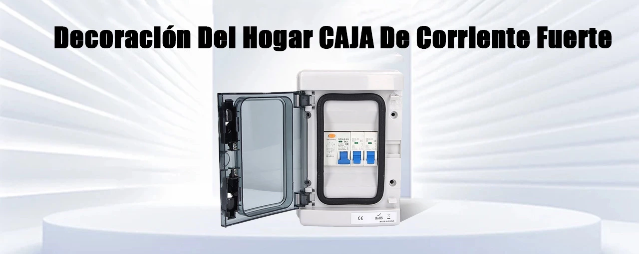 Caja de corriente fuerte para decoración del hogar