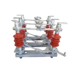 Seccionador de alta tensión para exteriores de 15 kV Gw4-15/630 Gw4, seccionador de columna para exteriores