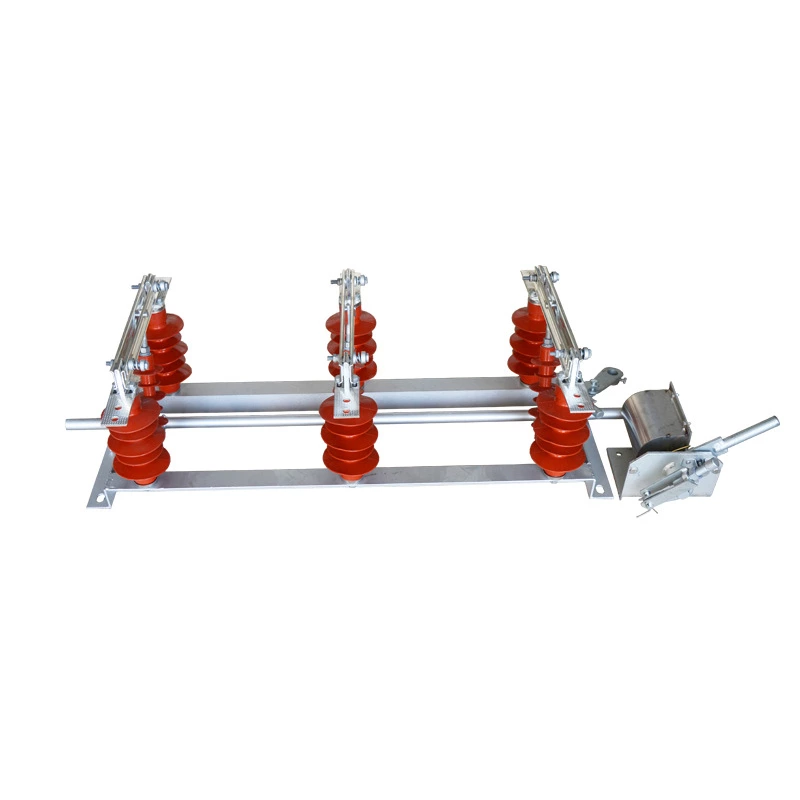 Interruptor de desconexión de alto voltaje para exteriores, tipo cerámico, de caucho de silicona, tipo exportación, Hgw1-12/400a, Gw1-12/630a