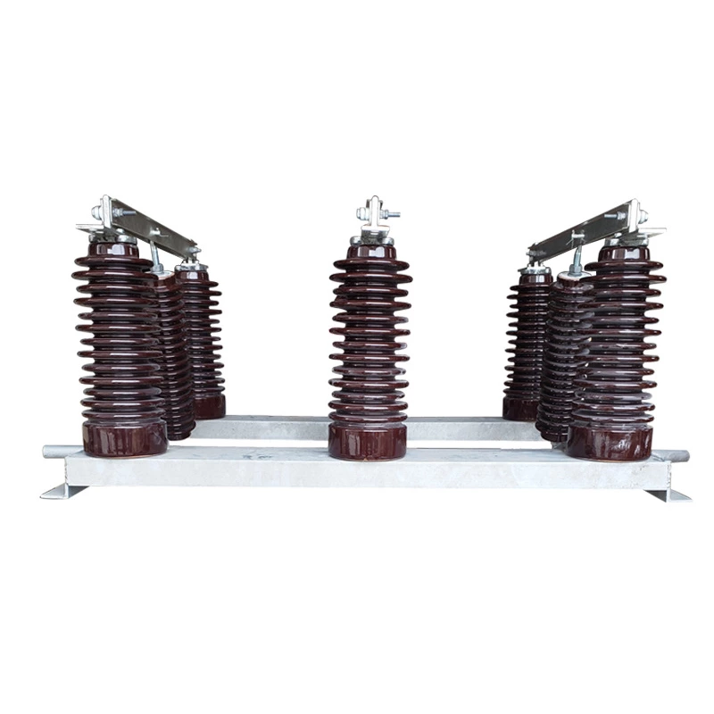 Seccionador de alta tensión para exteriores, tipo línea y subestación, GW1-35KV, tipo goma de silicona.