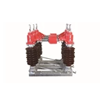 Seccionador de alto voltaje para exteriores Gw4-35kv, serie Gw4, interruptor de cuchilla de aislamiento para exteriores, columna doble horizontal