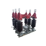 Seccionador de alto voltaje para exteriores Gw4-35kv, serie Gw4, interruptor de cuchilla de aislamiento para exteriores, columna doble horizontal