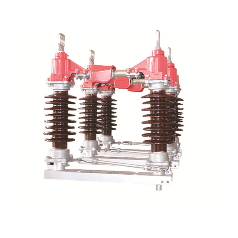 Seccionador de alto voltaje para exteriores serie Gw4-35kv, tipo central eléctrica, tipo línea, interruptor de cuchilla Gw4
