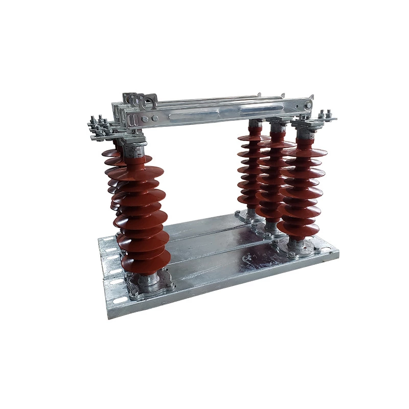 Interruptor de aislamiento de alto voltaje de caucho de silicona compuesto Hgw9-35/630a, 35 kV, tipo línea, para central eléctrica.