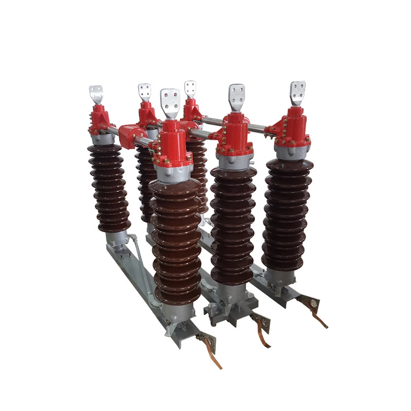 Seccionador de alta tensión para exteriores Gw4 de gran corriente, serie Gw4-72.5/1600 de aleación de aluminio